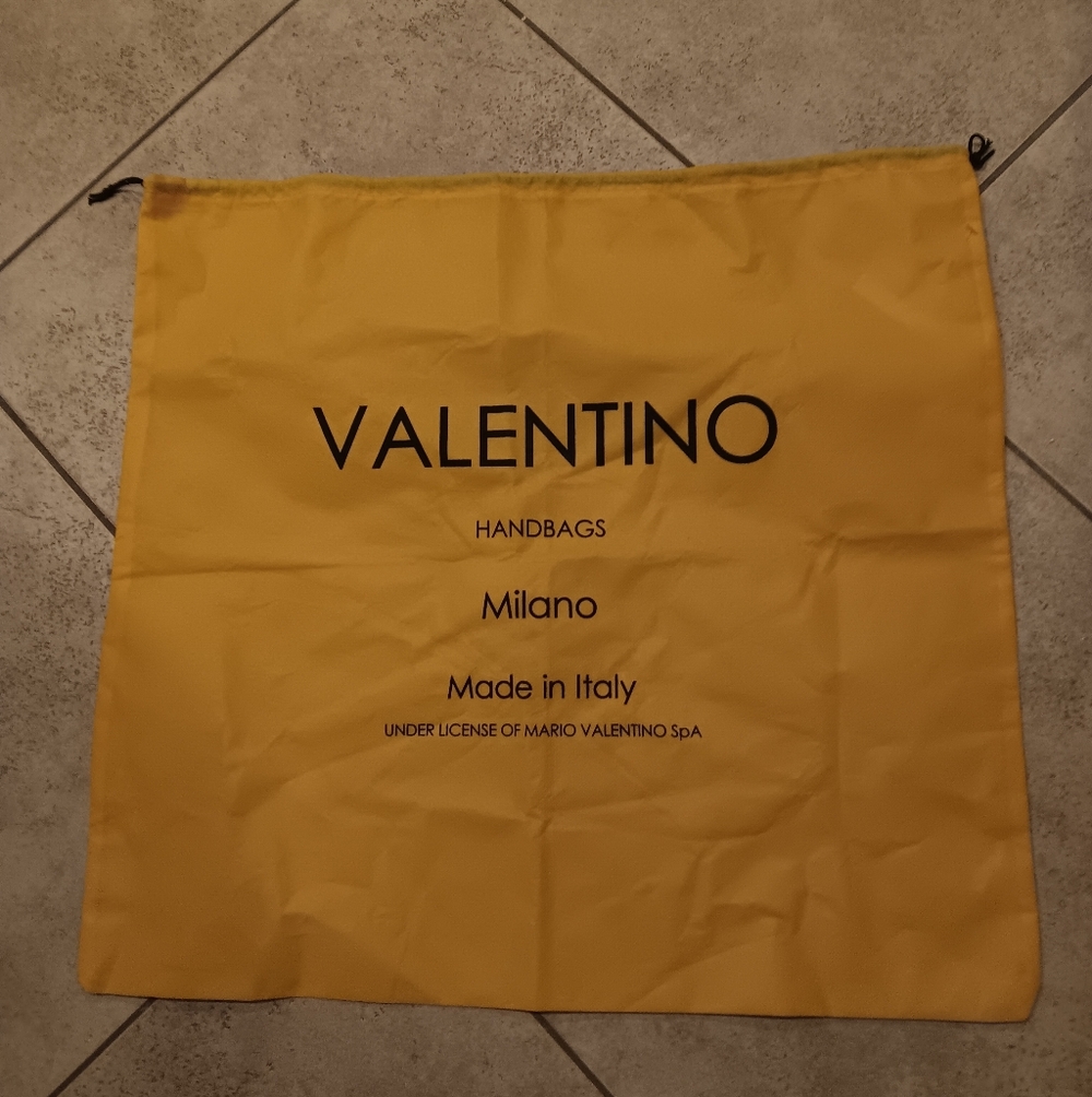 Mario Valentino Vibrant Yellow Dust Bag